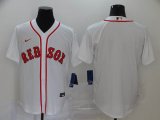 Nike Boston Red Sox blank white majestic baseball Jersey