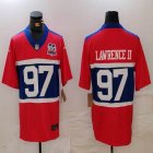 New York Giants #97 Dexter Lawrence II Nike Century Red Alternate Player Game Jersey 100th patch