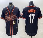 Nike Baltimore Orioles #17 Colton Cowser black majestic baseball jersey Joint name -BD 01