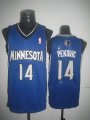 Minnesota Timberwolves #14 Nikola Pekovic blue nba jerseys