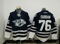 Nashville Predators #76 P.K. Subban black Ice Hockey Jerseys