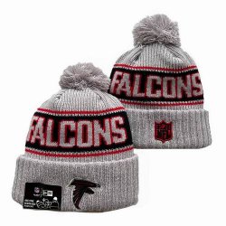 2024 Atlanta Falcons gray black red NFL Sports Cuffed Knit Hats