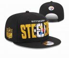 2023 Steelers black NFL Snapback Hats-YD