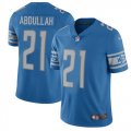 Detroit Lions #21 Ameer Abdullah Nike blue Color Rush Limited Jersey