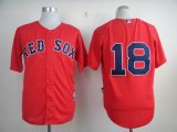 Boston Red Sox 18 Daisuke Matsuzaka red baseball jersey