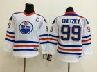 2014 Edmonton Oilers #99 Wayne Gretzky White Jersey C patch