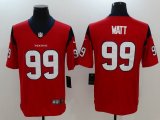 Houston Texans #99 J.J. Watt Nike red Color Rush Limited Jersey