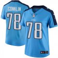 Men Tennessee Titans #78 Jack Conklin Nike blue Color Rush Limited Jersey