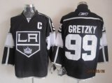 NHL Jerseys Los Angeles Kings 99# GRETZKY black