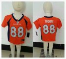 Nike Denver Broncos #88 Demaryius Thomas orange nfl children jerseys