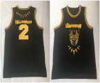 Black Panther Movie Wakanda Killmonger #2 Official Movie Basketball Jersey