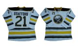 Buffalo Sabres 21 Drew Stafford Embroidered White NHL Jersey