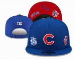 2023 Chicago Cubs blue MLB Snapback Hats-YD