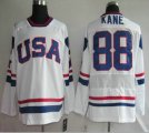 2010 New NHL Fan Shop Team USA Olympic jersey # 88 kane jersey