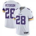 Nike Dallas Vikings 28 Peterson White Color Rush Limited Jerseys