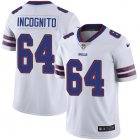 Nike Buffalo Bills #64 Incognito white Color Rush Limited Jersey