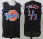 Tweety Bird 1-3 Tune Squad Space Jam Movie Basketball Jersey black