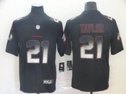 Nike Washington Redskins #21 Sean Taylor black Color Rush Limited Jersey Fireworks version