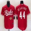 Nike Cincinnati Reds #44 Elly De La Cruz red majestic baseball jerseys -BD 03