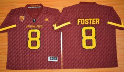 Arizona State Sun Devils D.J. Foster 8 NCAA Football Jersey - Maroon