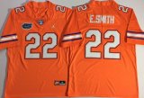 Jordan Florida Gators #22 Emmitt Smith Orange College football jersey