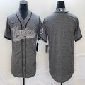 Nike New York Yankees blank Hemp grey majestic baseball MLB jerseys -BD