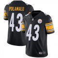 Pittsburgh Steelers #43 Troy Polamalu Nike black Color Rush Limited Jersey