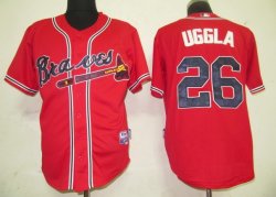 Atlanta Braves 26 UGGLA Red MLB Jersey