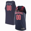 Custom Arizona Wildcats blue ncaa basketball jersey