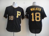 Pittsburgh Pirates Walker 18# black mlb Jersey