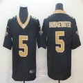 New Orleans Saints #5 Tebby Bridgewater Black Nike Color Rush Limited Jersey