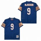 Chicago Bears #9 Jim McMahon Throwback blue NFL Jersey-SG