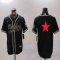 Nike Oakland Raiders black baseball jerseys Joint name-BD 02