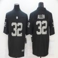 Oakland Raiders #32 Marcus Allen black nike Color Rush Limited Jersey