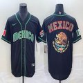 2023 World Cup Mexico blank black new majestic MLB baseball Jerseys-BD 28