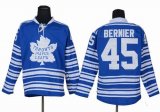 Toronto Maple Leafs #45 Jonathan Bernier 2014 blue Winter Classic Jerseys