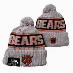 2024 Chicago Bears gray black orange NFL Sports Cuffed Knit Hats