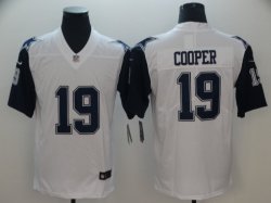 Nike Cowboys #19 Amari Cooper white blue Color Rush Limited Jersey