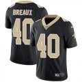 New Orleans Saints #40 Delvin Breaux Nike black Color Rush Limited Jersey