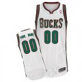 Milwaukee Bucks Custom white Home Jersey for sale