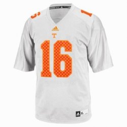 Tennessee Volunteers Peyton Manning #16 white College Football Techfit Jersey