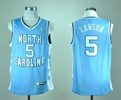 North Carolina Tar Heels Ty Lawson 5 Blue College Basketball Jersey