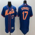 2016 New York Mets 17 Keith Hernandez blue Flexbase Authentic Collection Jersey