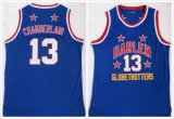 Wilt Chamberlain #13 Harlem Globetrotters Throwback ncaa Basketball Jersey