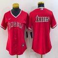 Youth Nike Los Angeles Angels blank red majestic baseball-BD 01