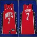 Nike Brooklyn Nets #7 Kevin Durant red nike NBA basketball Jersey-HL