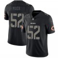 Nike Bears #52 Khalil Mack black fashion Color Rush Limited Jersey 02