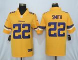 Nike Minnesota Vikings #22 Harrison Smith yellow Color Rush Limited Jersey