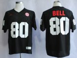 Nebraska Cornhuskers Kenny Bell 80 black College Football Jersey