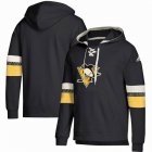 Custom Adidas Pittsburgh Penguins black personality Ice Hockey Hooded Sweatshirt